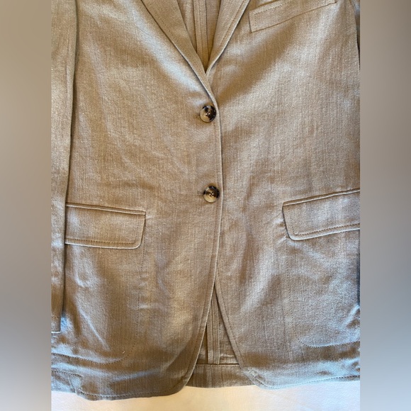 NWT Zara Linen Blazer - Picture 3 of 4